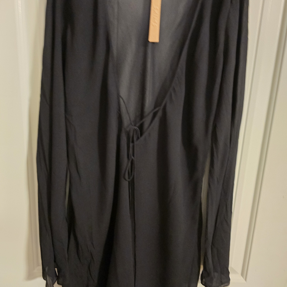 SKIMS Sheer Cover-Up Mini Dress Size XL- NWT - Picture 3 of 5